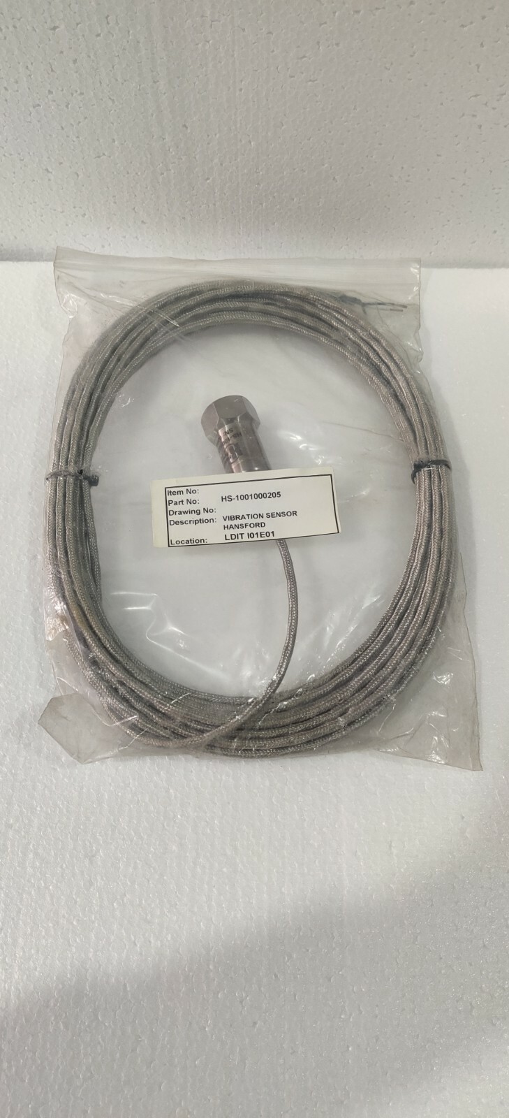 HANSFORD VIBRATION SENSOR HS-1001000205 NEW IN SILD