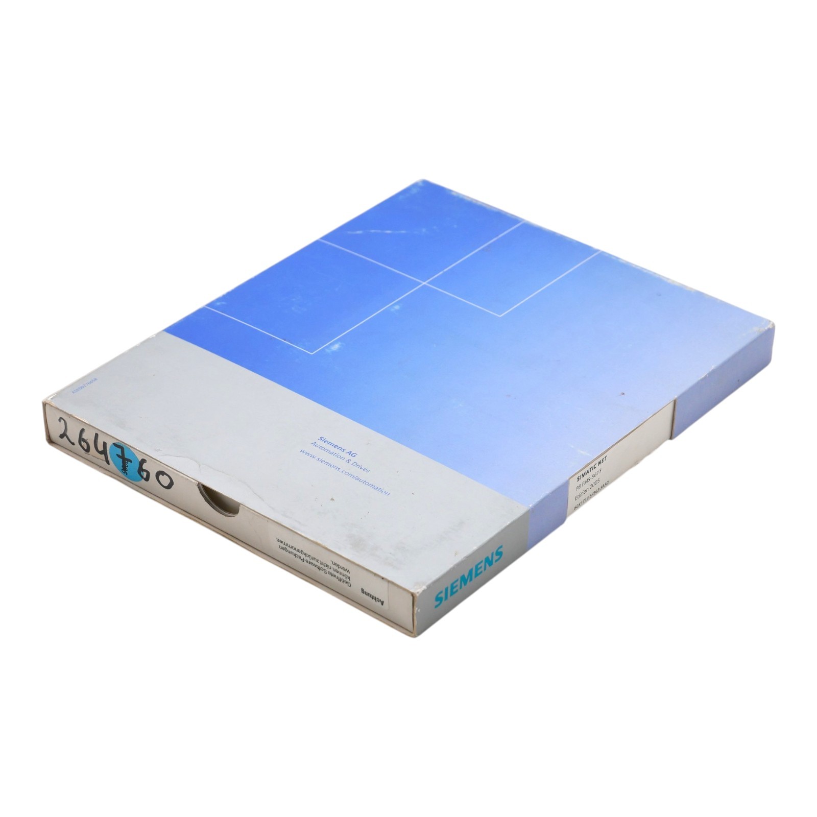 Siemens SIMATIC NET 6GK1713-5FB63-3AA0 Software -Unused/Original Packaging-