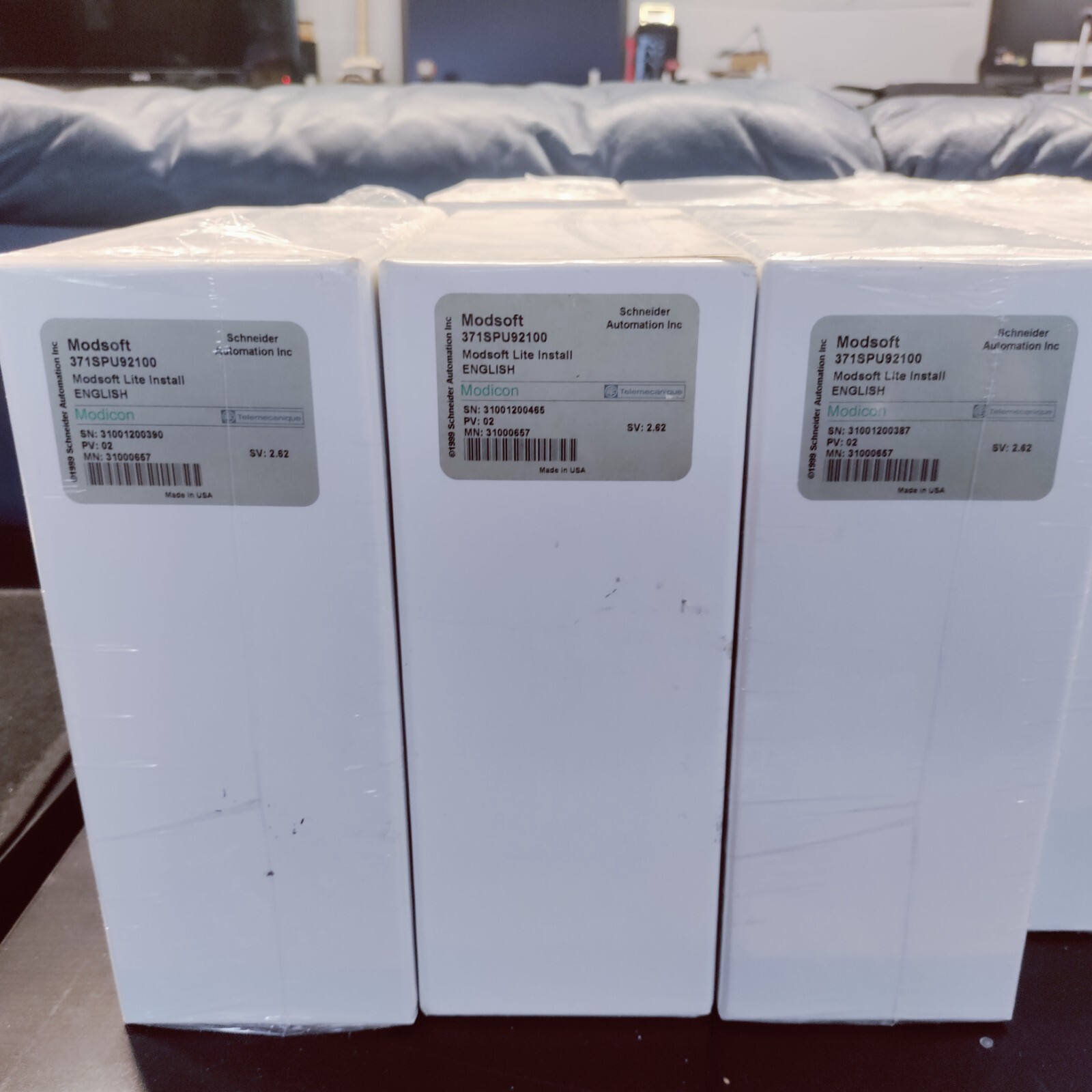Modsoft Lite PLC Software disks, Version 2.62, for Modicon Micro, 984 Compact