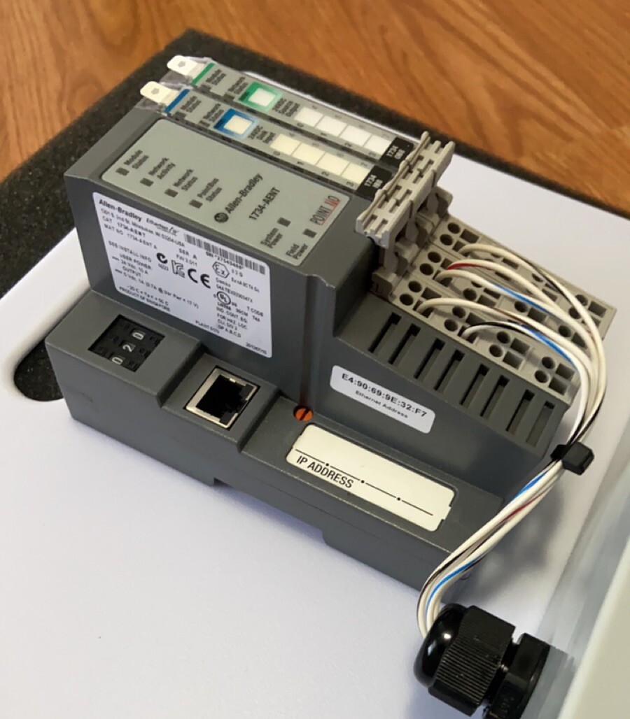 Allen-Bradley Point I/O PLC Trainer 1734-ANET, For ControlLogix, CompactLogix.