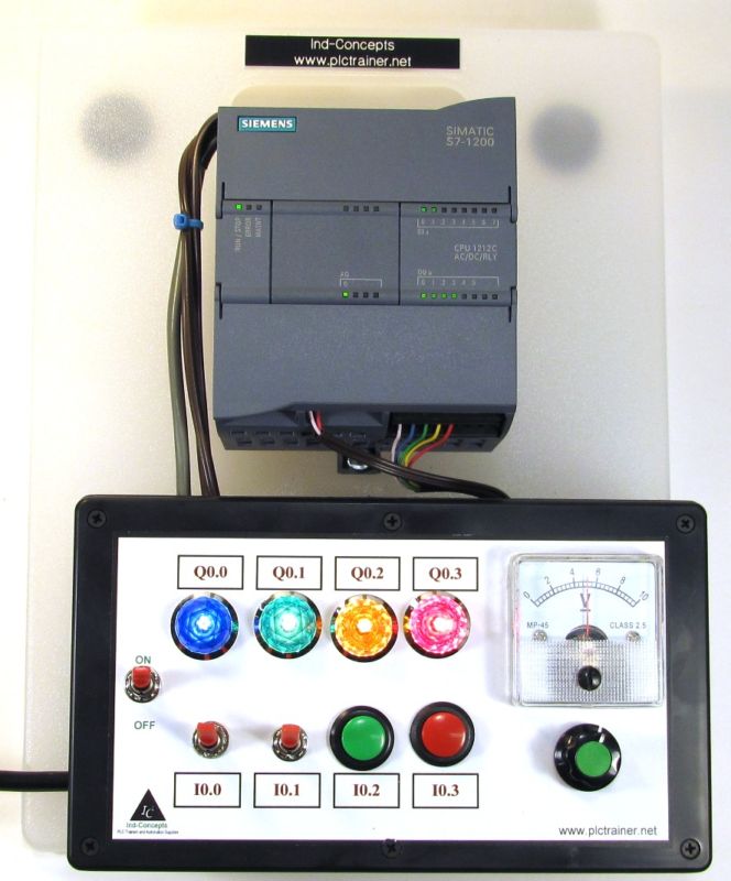 Siemens S7 1200 PLC Trainer, ANALOG ((NO Software))