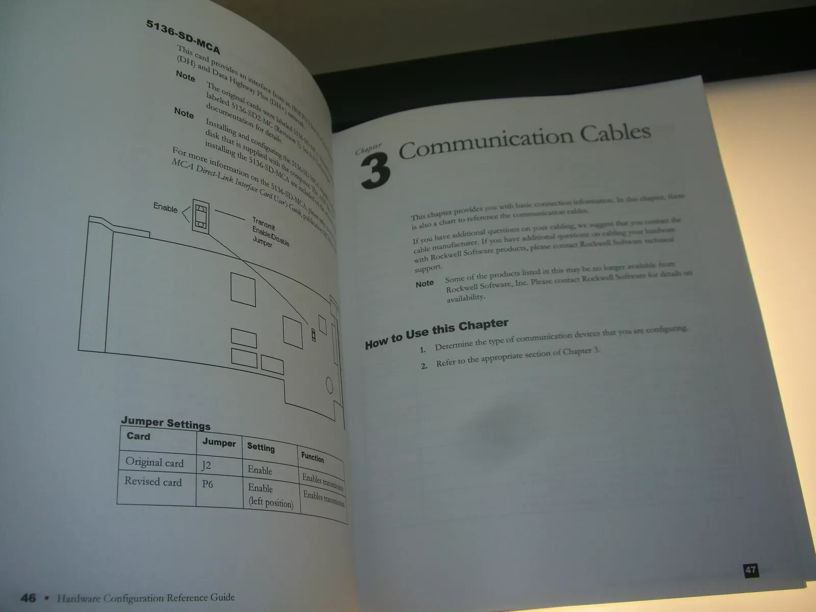 Rockwell Software 9399-HDWAREREF Hardware Configuration Guide Hard To Find USA