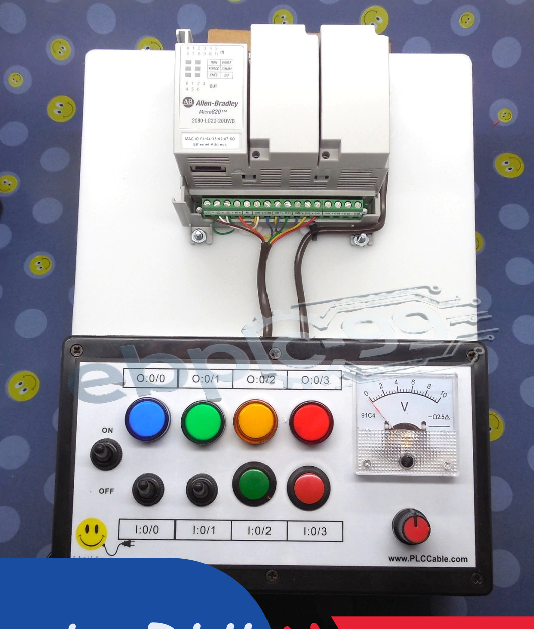 Micro820 2080-LC20-20QWB PLC 12in 8out New Free Ship