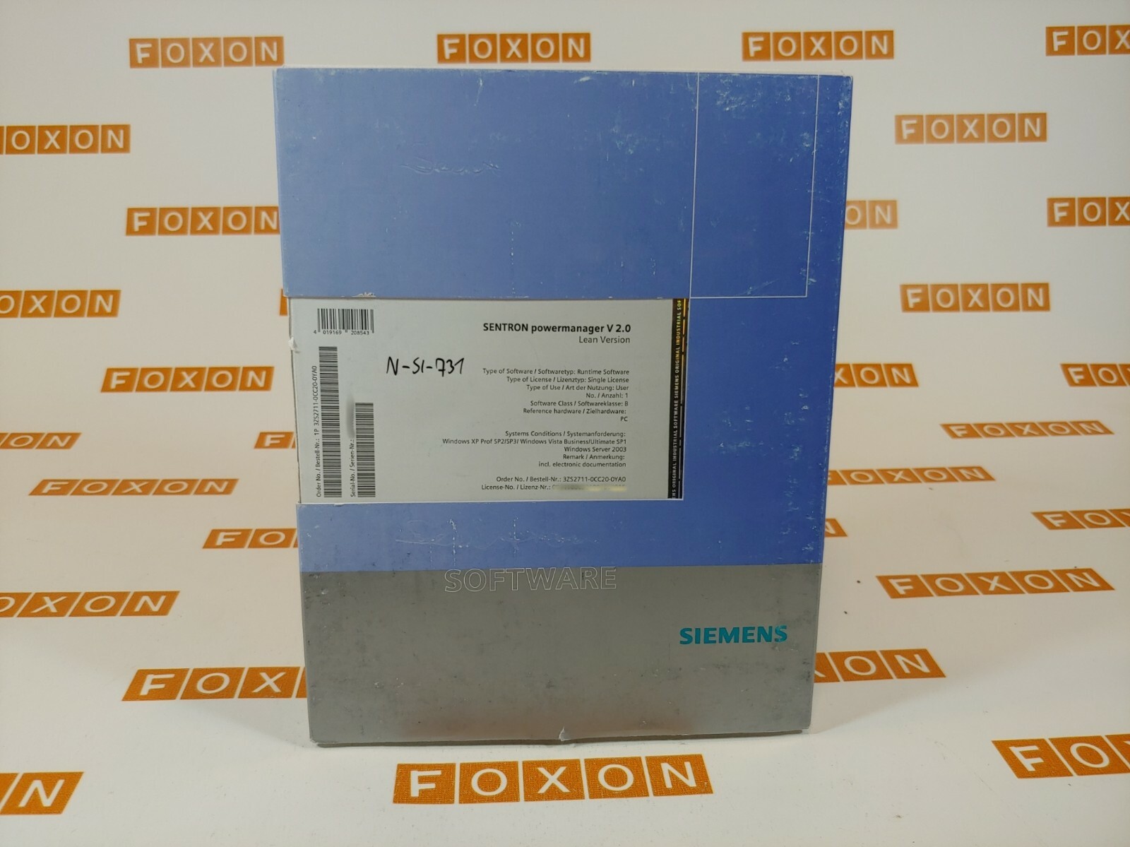 SIEMENS 3ZS2711-0CC20-0YA0 SENTRON Powermanager V2.0 Lean Version – NEW OPEN