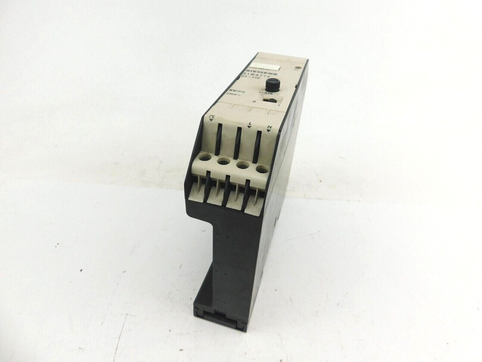 Siemens Simatic S5-110A 6ES5 930-7AA 11