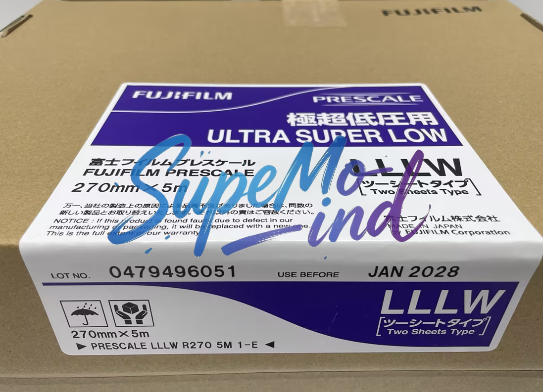 1PC New Fuji LLLW-R270-5M-1 film Prescale Ultra Super Low film LLLW R270 5M-1