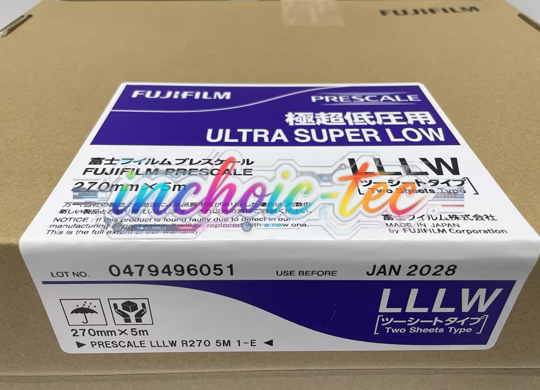 1PC New Fuji LLLW-R270-5M-1 film Prescale Ultra Super Low film LLLW R270 5M-1