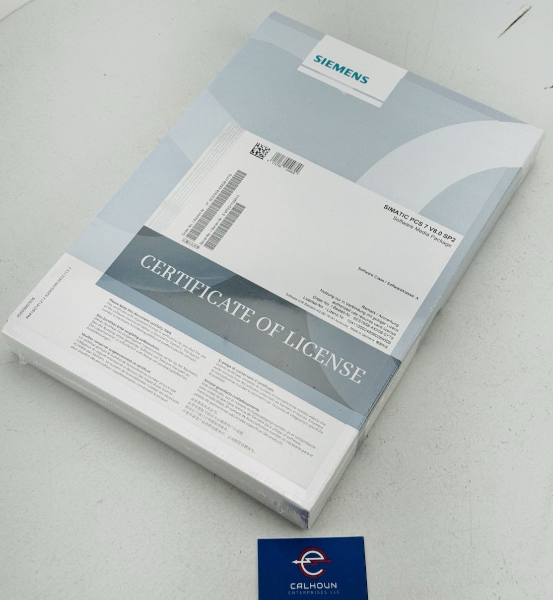 New! SIEMENS 6ES7658-4XX08-0YT8 SIMATIC PCS 7 V8.0 SP2 Software Package WARRANTY